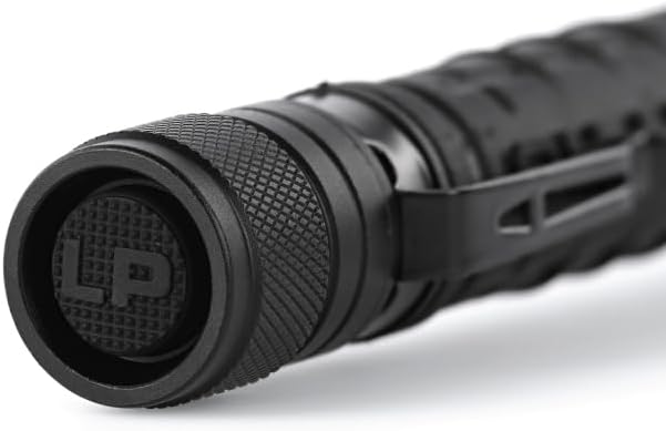 LUXPRO LP290V3 LED Flashlight - Bright 300 Lumens with 3 Light Modes - Aircraft-Grade Aluminum with IPX4 Waterproof Protection & Patented TackGrip - Camping, Outdoor, Home - Batteries Included