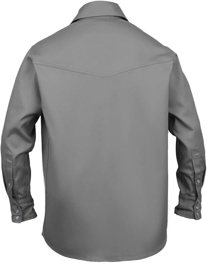 Flame Resistant FR Welding Shirt - 100% C - 9 oz