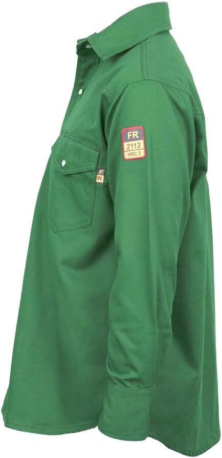 Flame Resistant FR Welding Shirt - 100% C - 9 oz