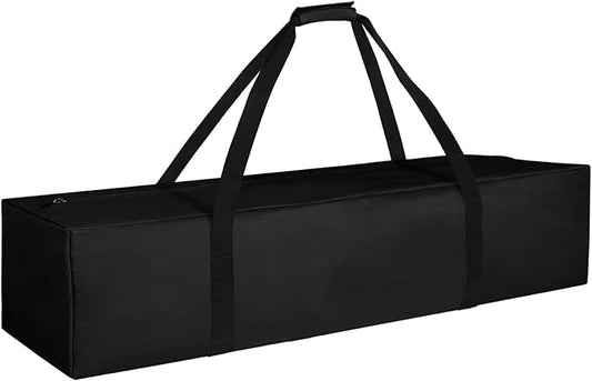 INFANZIA 35 inch Duffel Travel Sports Equipment Bag, Long Luggage Bag with Upgrade Zipper Water Resistant, Extra Large Foldable Storage Bag for Camping, Tent, Tripod, Fishing