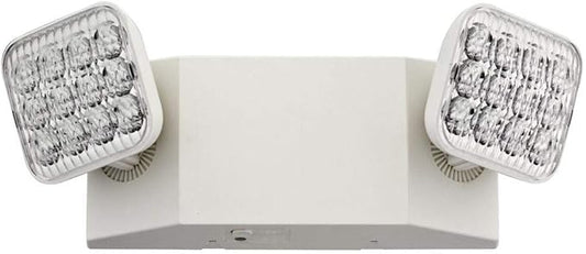 Lithonia Lighting EU2 LED 2-Light White LED Emergency Fixture with 90 Minute Back Up