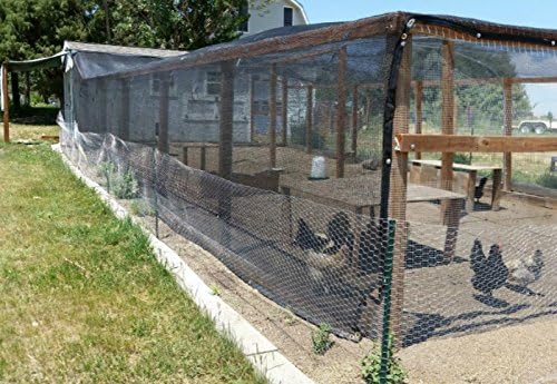 Agfabric 60% Shade Cloth 12X 16ft Sun Shade Fabric Greenhouse Shade Cloth Cover with Grommets Black