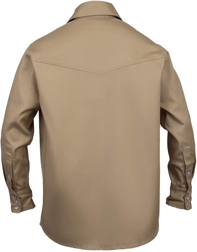Flame Resistant FR Welding Shirt - 100% C - 9 oz