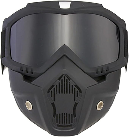 Auto Darkening Welding Helmet, Anti-Glare UV Welding Mask, Anti-Glare,Dust Protection,Detachable Face Shield Large Viewing Welding Hood,Can Be Used for Welding and Cycling (black)