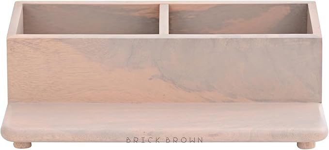 Chic Kitchen Space-Saving Storage -Wooden Kitchen Organizer, Spice Rack | Makeup & Accessory Desk Organizer | Cutlery Rack | Bathroom Organizer | Desk Organizer & Cutlery Holder Pink