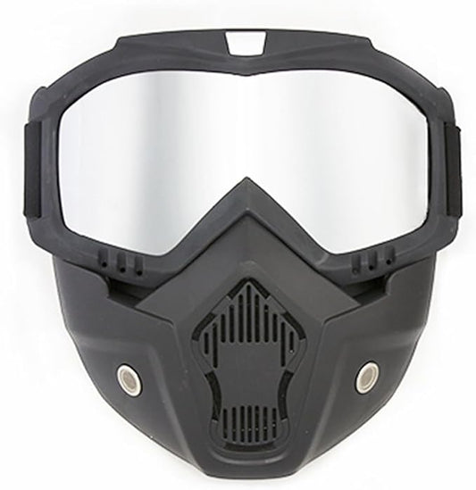 Auto Darkening Welding Helmet, Anti-Glare UV Welding Mask, Anti-Glare,Dust Protection,Detachable Face Shield Large Viewing Welding Hood,Can Be Used for Welding and Cycling (silver)