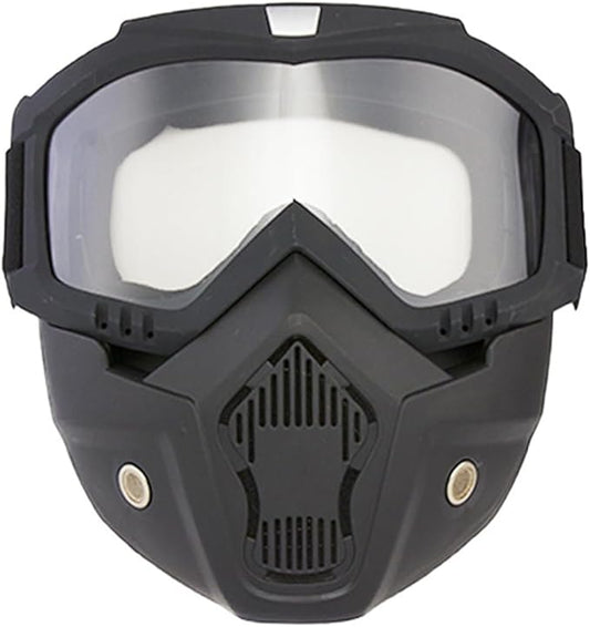 Auto Darkening Welding Helmet, Anti-Glare UV Welding Mask, Anti-Glare,Dust Protection,Detachable Face Shield Large Viewing Welding Hood,Can Be Used for Welding and Cycling (transparent)