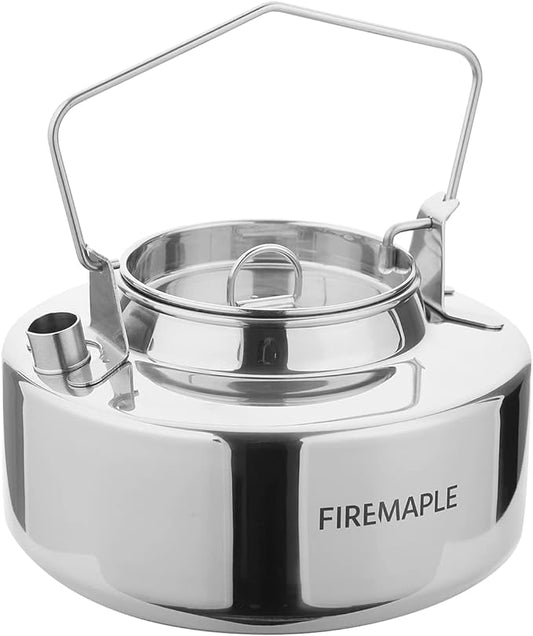 Fire-Maple Antarcti 1.5L Kettle Series | Portable Durable Bushcraft Gear Open Fire Kettle | SUS304 Stainless Steel
