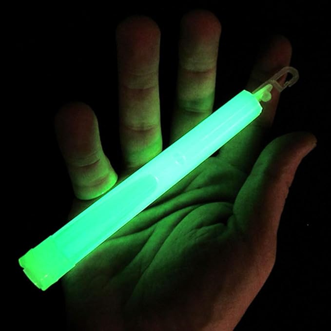 Emergency Glow Sticks - 6 Inch 12 Hour Long Lasting Military Grade Glow Sticks - Bulk Box of 50