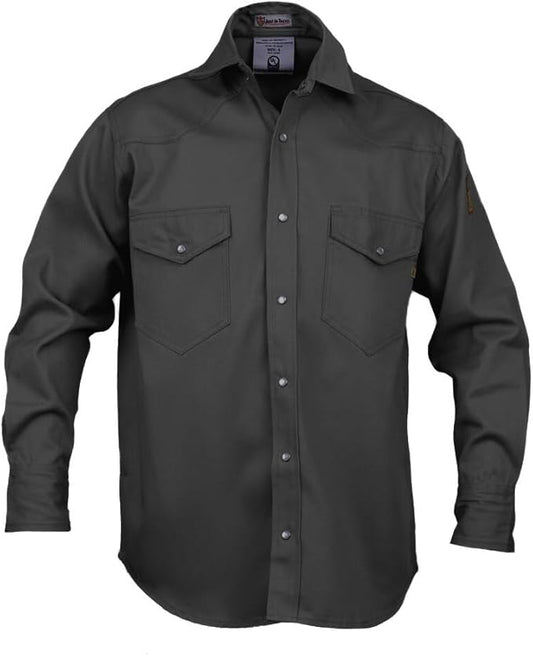 Flame Resistant FR Welding Shirt - 100% C - 9 oz