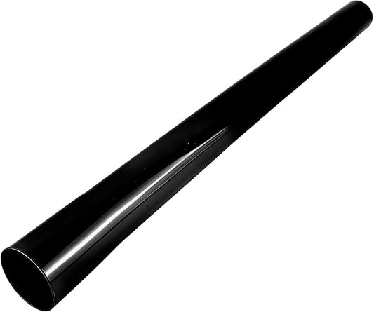 Vacuum Extension Tubes, 1.25 Inch Diameter, 17.71 Inch Length - Black | Compatible with 1-1/4 Inch Hose Wet/Dry Vacuum Cleaners | Versatile Tool (Black, 1 P 17.71 ")