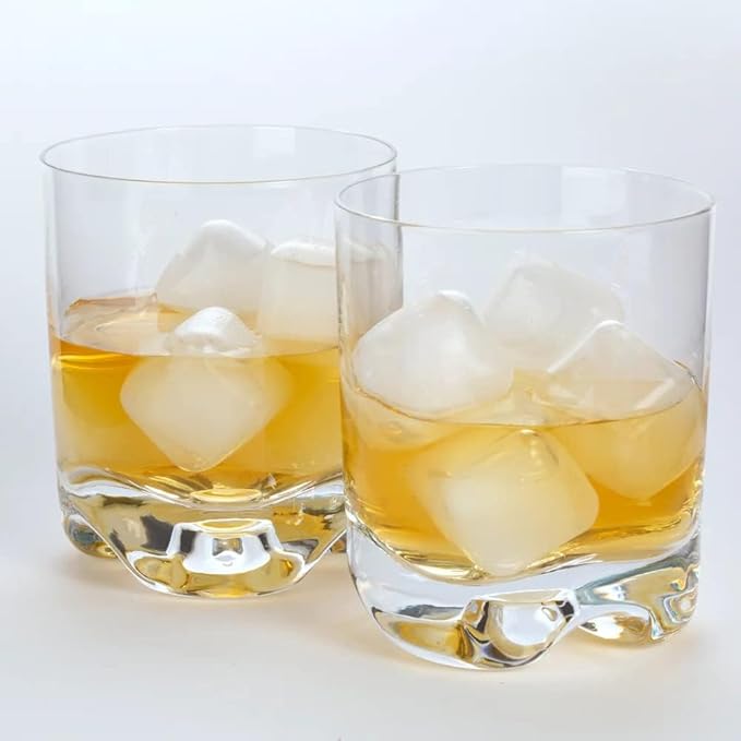 20 Pack Reusable Ice Cubes for Drinks, Refreezable Plastic Ice Cubes Without Diluting, Permanent Ice Cube Frozen BPA Free, Cocktails Like Whiskey, Wine, or Coffee