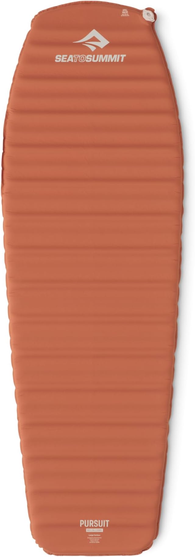 Sea to Summit Pursuit Self-Inflating Sleeping Mat for Camping and Backpacking, Tapered - Large (78 x 25 x 2 inches)