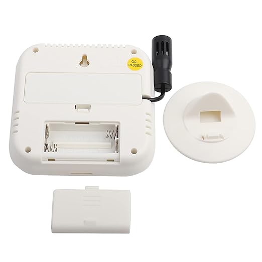 Walfront ETP110 Pro Digital Hygrometer Thermometer Lab Grade Humidity Temperature Dew Point Monitor with Data Storage Alarm for Home Laboratory Greenhouse