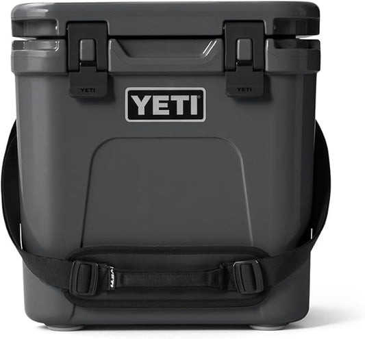 YETI Roadie 24 2.0 Hard Cooler with DoubleDuty Shoulder Strap and Drain Plug