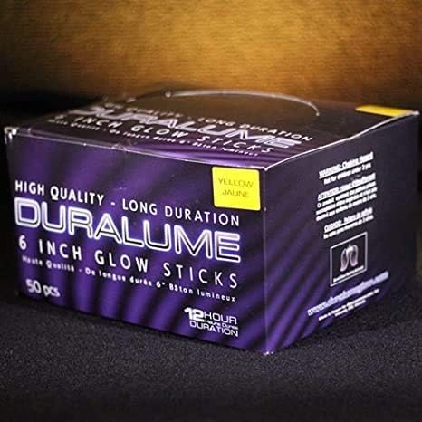 Emergency Glow Sticks - 6 Inch 12 Hour Long Lasting Military Grade Glow Sticks - Bulk Box of 50