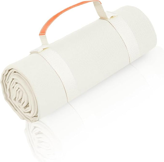 4’9” x 3’3” Compact Minimalist Water Resistant Canvas Mat,Kids/Single Use,Lightweight for Outdoor,Picnic,Beach