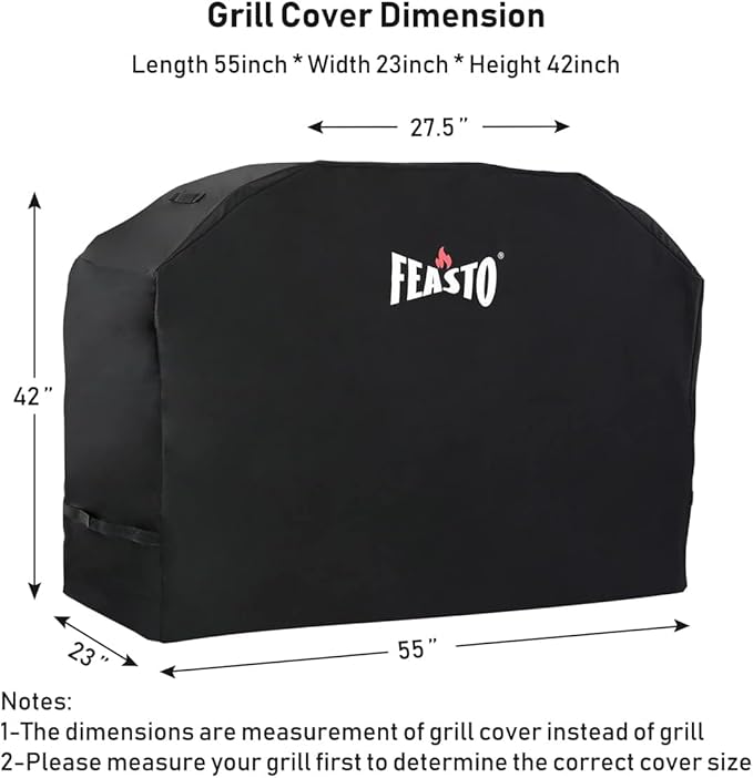 30'' Outdoor Charcoal Grills with Cover, BBQ Grill with Offset Smoker and Side Table, 832 Sq. In. Heavy-Duty for Outdoor Backyard, Patio and Parties, Black