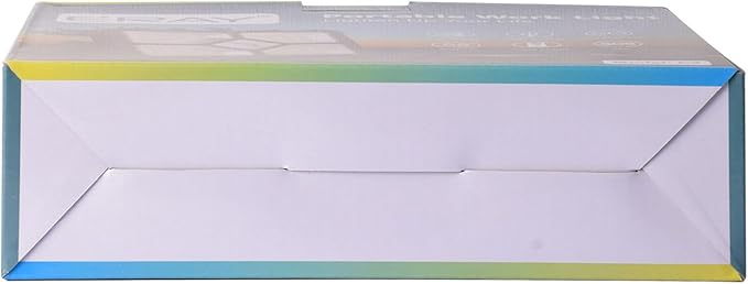 ERAY Portable LED Work Light with Rechargeable Battery 15000mAh 10000 LM, Solar Camping Lights, IP66 4 Lighting Modes Worklight for Outdoor Building Emergency Car Repairing