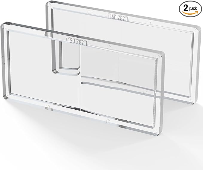 ARCCAPTAIN 2PCS Welding Cheater Lens Magnifying Lens, 1.5 Magnification, 2" x 4.25", Compatible with Most Welding Helmets