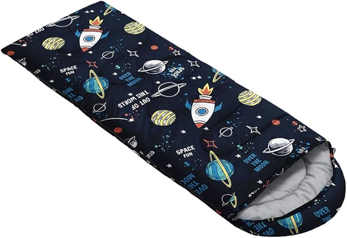 QOOMO Camping Sleeping Bags,3 Season Warm & Cool Weather,Lightweight,Waterproof Sleeping Bags for Adults & Kids,Traveling,and Outdoors,Camping Gear Equipment