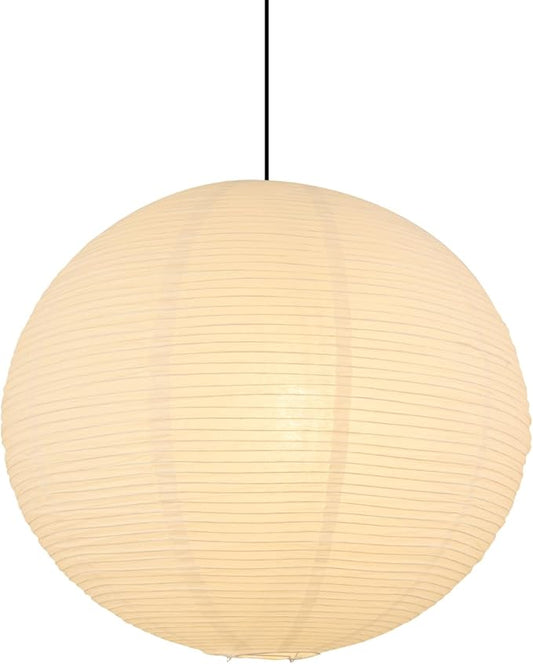 White Paper Lamp Shade, 12''x12'' Small Chinses Paper Lantern Pendant Light Shade,Round Lanpshade Home Decor Ceiling Lampshade, Foldable Lampshade