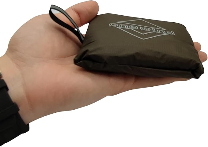 Onewind Compact Footprint, 4000mm Waterproof Rate PU Coating, 55" *39"Ultralight Camping Floor Ground Sheet with Carry Bag for Backpacking, Hiking, Camping, Picnic, Ground