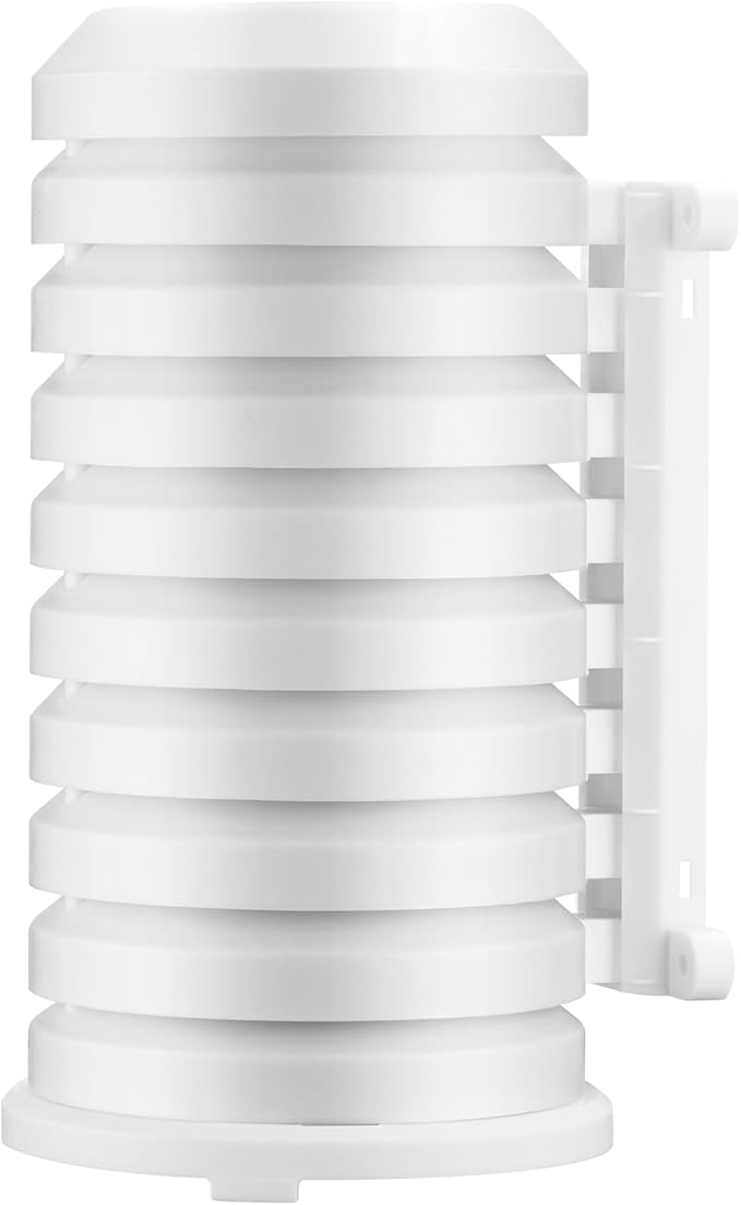 UN03 Indoor Outdoor Thermometer Weather Station Outdoor Sensor Protection Shield Wall Mounted