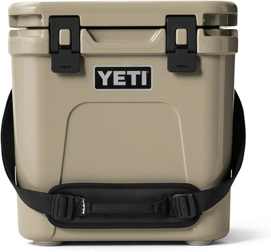 YETI Roadie 24 2.0 Hard Cooler with DoubleDuty Shoulder Strap and Drain Plug
