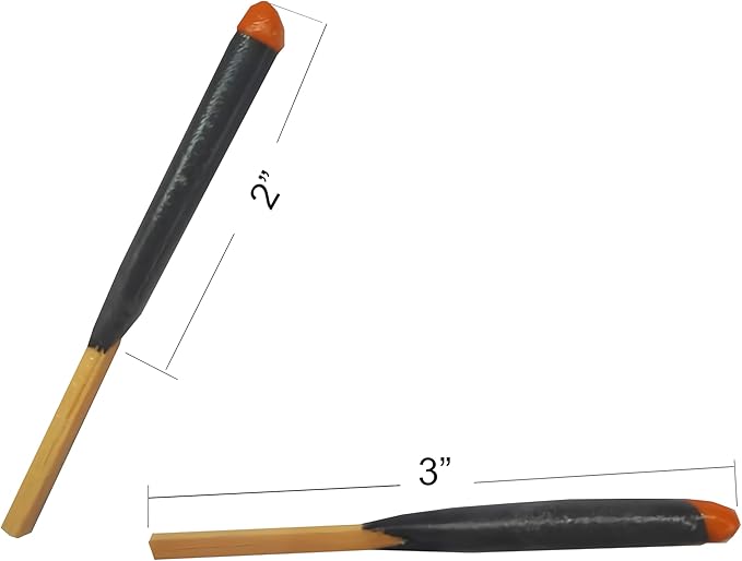 Emergency Fire Starter Kit – 20 Waterproof Windproof 3“ Matches in Tin Can + Wax Infused Hemp Cord, Burns Underwater & After Burial for Survival, Camping, Hiking, Bushcraft (3 Tins + Thick Rope)