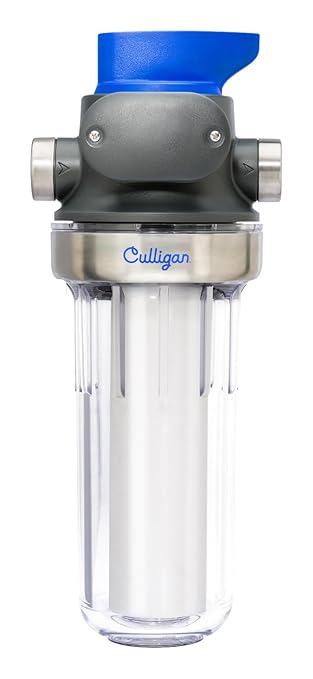 Culligan WH-S200-C Whole-House Sediment Water Filtration System, Clear