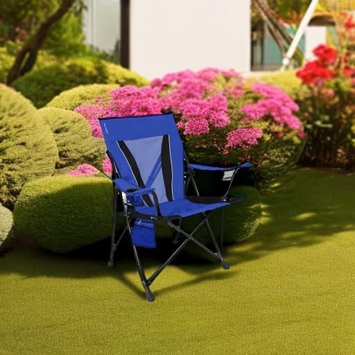 Kijaro XXL Dual Lock Portable Camping Chair - Supports Up to 400lbs - Enjoy The Outdoors in a Versatile Folding Sports & Outdoor Chair