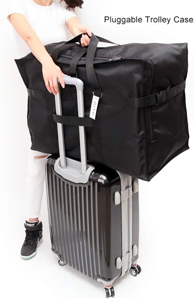 Travel Duffle Bag,Large Storage Bags,Foldable Weekender Bag,Overnight bag,Heavy Duty Travel Bag,Reinforced Carry Straps Gmy Dance Bag for Men And Women Camping,Moving,Hospital