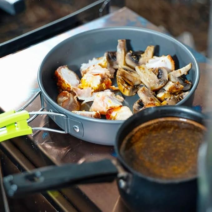 Rbm Outdoors Camping Stoves for Tents, Shelters, Yurts. Portable Wood Burning Folding Stove for Camp, Cooking Outdoor. Compact Folding Pipes Chimney (Caminus S)