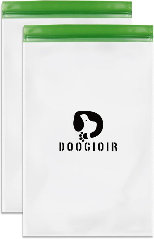 Odor Proof Storage Bags - 12ｘ20 Inch Double Seal Odor Barrier Storage Bags for Backpacking, Camping and Household, Lock in Odors Keep Contents Fresh and Waterproof, Reusable Odor Proof Bags (2 Pack)