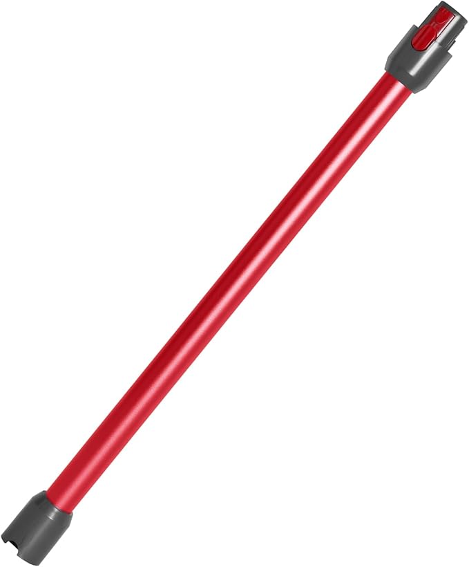 Dyson Replacement Wand Tube Quick Release Compatible for Dyson V15 V11 V10 V8 V7 Vacuum Accessories Parts, 28.7in Extension Cleaner Attachment for Home Office (Red)