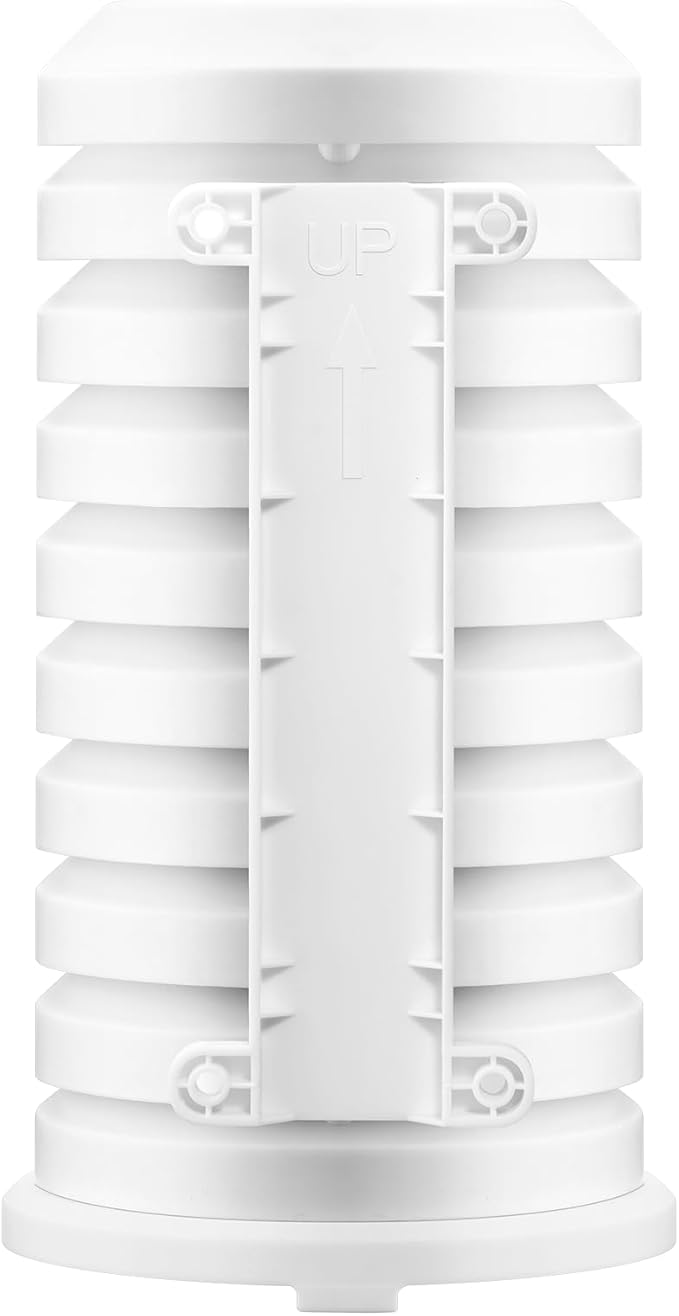 UN03 Indoor Outdoor Thermometer Weather Station Outdoor Sensor Protection Shield Wall Mounted