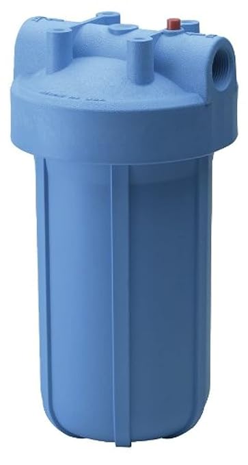 Culligan HD-950A Whole-House Heavy Duty 1" Inlet/(Outlet Water Filtration Housing, Blue