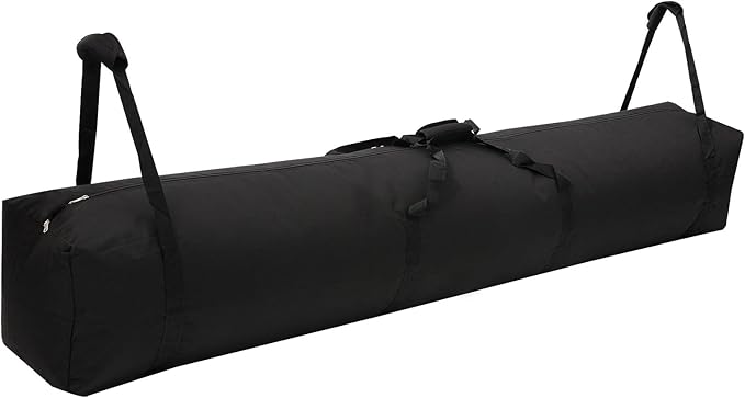 Large Tent Storage Bag Tent Pole Bag - 83''L x 12''W - Tailored for Tent Poles, Suitable for Various Party Tent Canopy Models, Heavy-Duty Design with Reinforced Handles and Dual Zipper