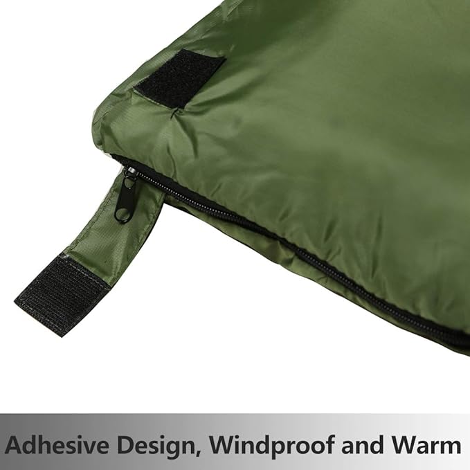 Sleeping Bag,3-4 Seasons Warm Cold Weather Lightweight, Portable, Waterproof Compression Sack Adults & Kids - Indoor & Outdoor Activities: Traveling, Camping, Backpacking, Hiking