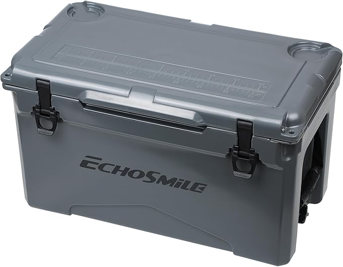 EchoSmile 25/30/35/40/60/75 Quart Rotomolded Cooler, Built to Stand up to The Rigors of The Journey
