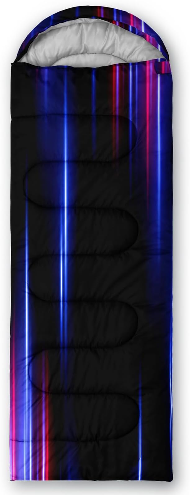 QOOMO Camping Sleeping Bags,3 Season Warm & Cool Weather,Lightweight,Waterproof Sleeping Bags for Adults & Kids,Traveling,and Outdoors,Camping Gear Equipment