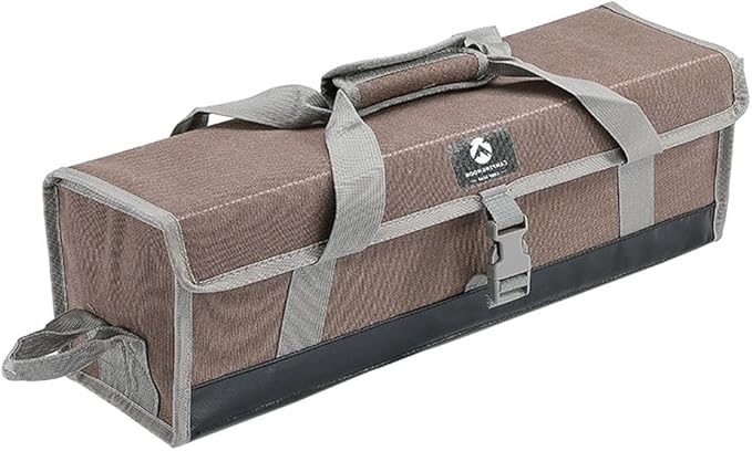 CAMPINGMOON 21.7-inch Bottom Waterproof Outdoor Camping Tent Stakes Hammer Multi-container Box Storage Bag B-160C