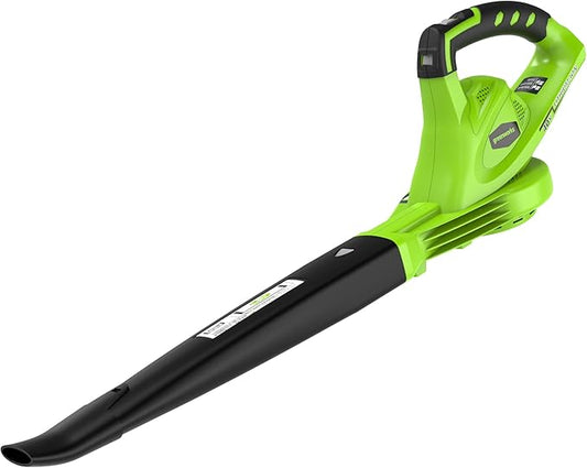 Greenworks 40V (150 MPH / 130 CFM / 75+ Compatible Tools) Cordless Leaf Blower, Tool Only