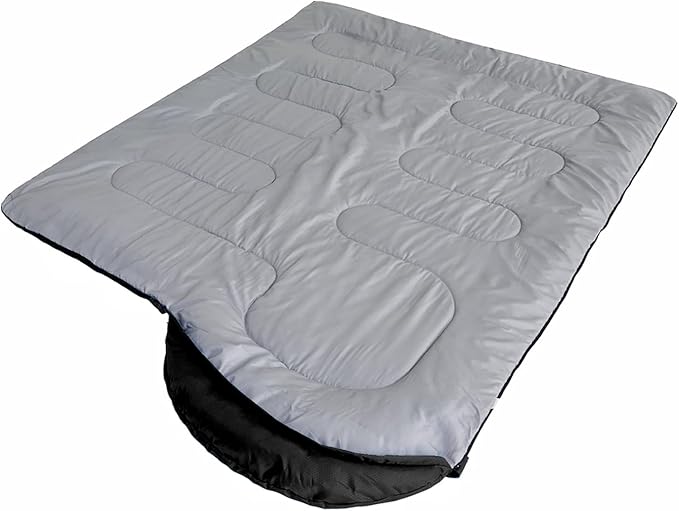 oaskys Camping Sleeping Bag - 3 Season Warm & Cool Weather - Summer Spring Fall Lightweight Waterproof for Adults Kids - Camping Gear Equipment, Traveling, and Outdoors