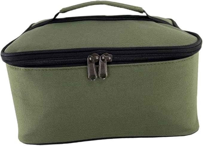 Gas Canister Storage Bag Camping Utensil Bag Pouch Protector Carry Case Tableware Storage Organizer for Picnic Travel Camping