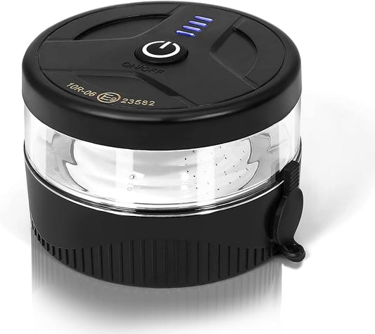 Agrieyes USB-C Wireless Beacon Light, 32 LED Rechargeable Strobe Lights with Magnetic, Mini Amber Flashing Warning Emergency Safety Lights for Trucks Vehicles Tractor, Portable Waterproof