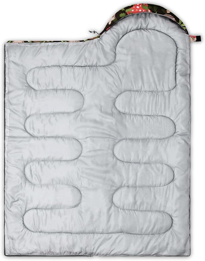 AILONEN Outer Space Astronaut Camping Sleeping Bags,Lightweight & Waterproof,3 Season Warm & Cool Weather,Cartoon Sleeping Bags for Kids,Boys Girls Travelling,Outdoors