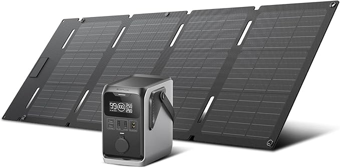 EF ECOFLOW Trail 300 DC Solar Panel with 45W Solar Generator, 288Wh LiFePO4 Power Bank, Power Station, for Camping, Travel, and Emergency Power-T300 45SP