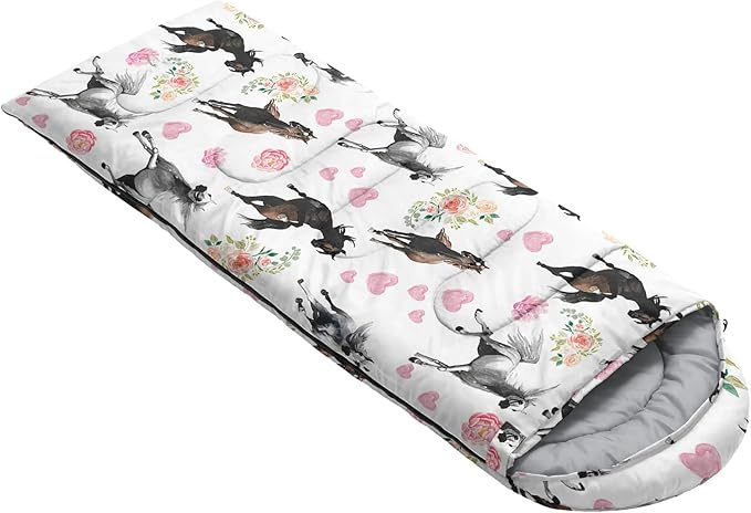 Kids Sleeping Bag for Boys Girls,3D Basketball Print-Lightweight Warm Portable Outdoor Indoor-Waterproof Cold Weather Resistant Sleeping Bag for Camping Hiking